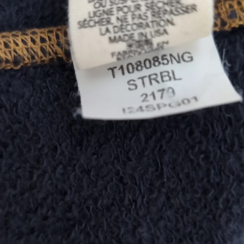 NWT The Great College Mountain Resort Sweatshirt Stargazer Blue 0 XS - Picture 6 of 11